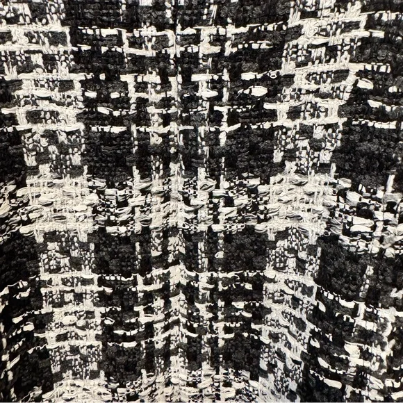 Theory Black and White Tweed Dress Sz 4 - Picture 5 of 9
